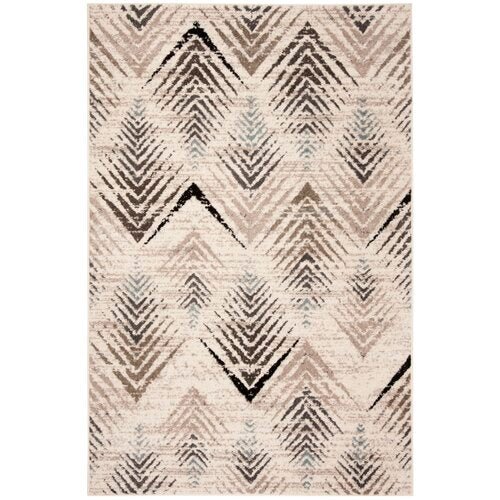 Alioth Cream/Beige Area Rug 4' x 6'