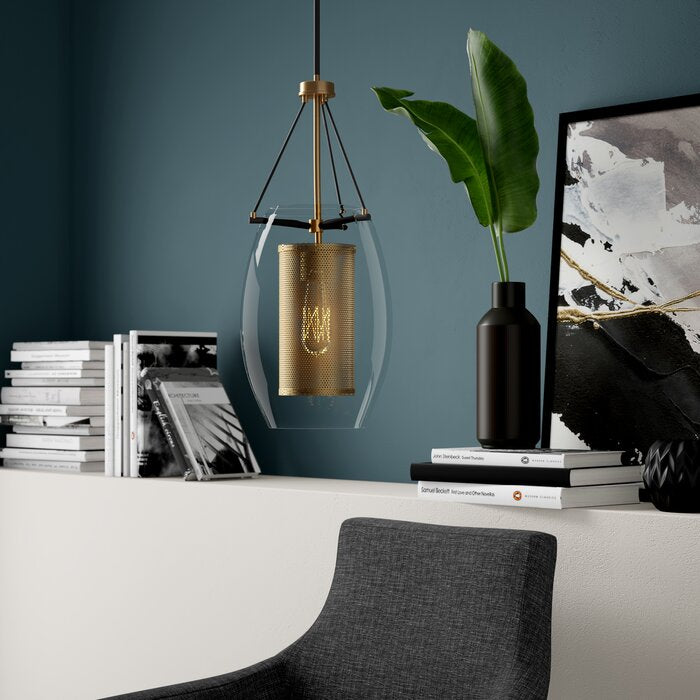 Depp 1-Light Cylinder Pendant