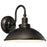 Fannie 1-Light Outdoor Barn Light Finish: Oil Rubbed