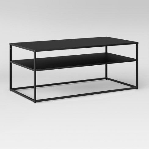 Glasgow Metal Coffee Table Black - Project 62