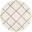 Duhon Ivory/Gray Shag Area Rug