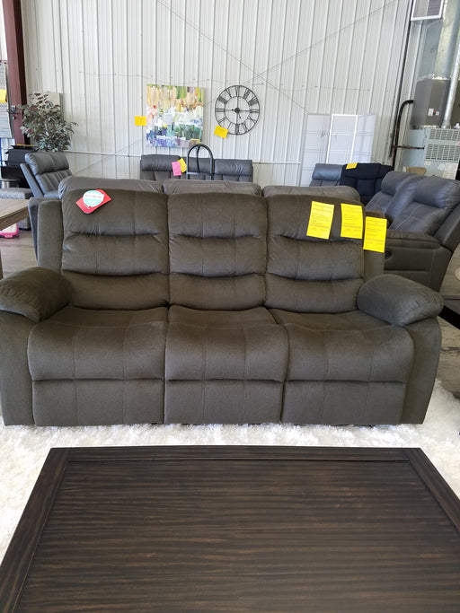 Brown Cloth Reclining Sofa Set Coaster 601882