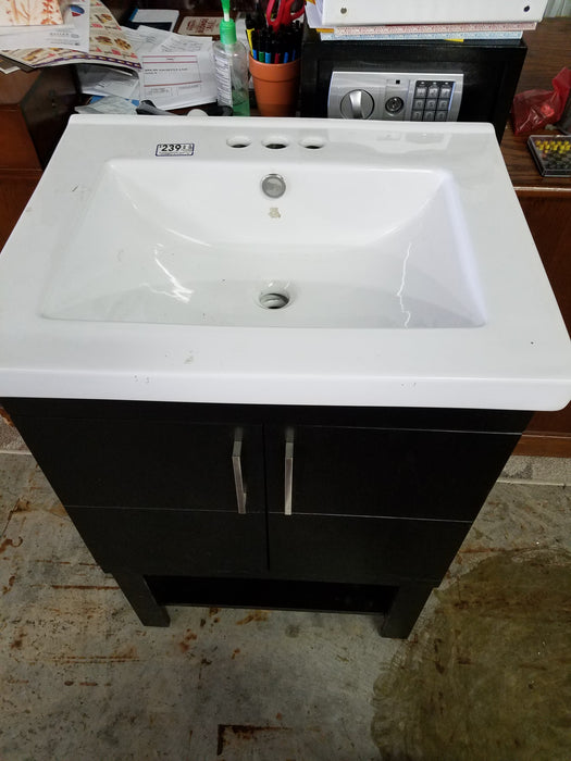 Foley Black Vanity