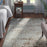 Armand Gray/Light Brown Area Rug  7'10" x 10'