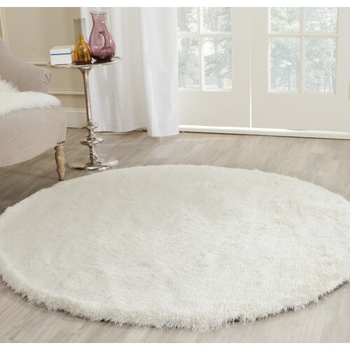 Oakdene Hand-Tufted Polyester Ivory Area Rug