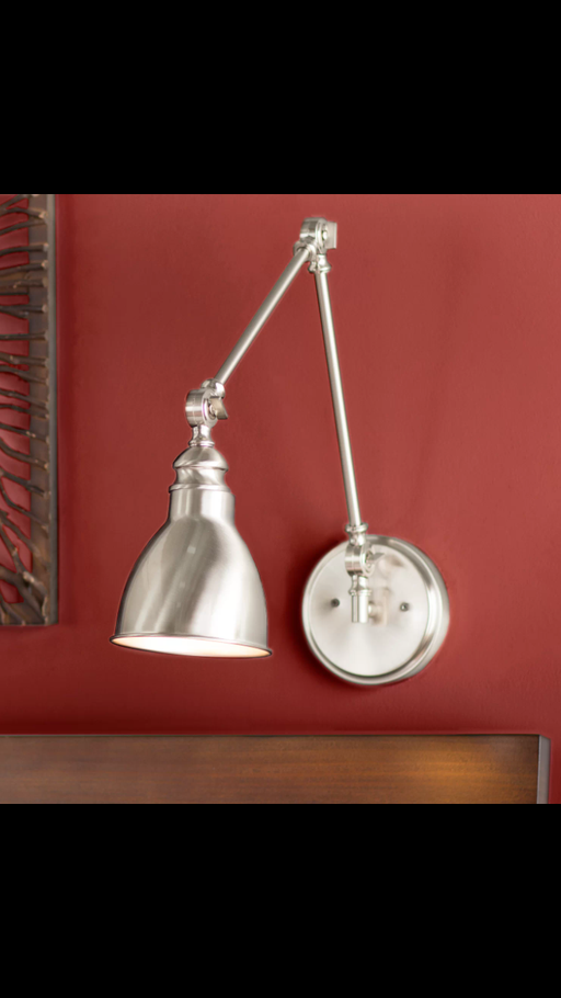 Gardenhire Swing Arm Lamp Finish: Polished Nickel