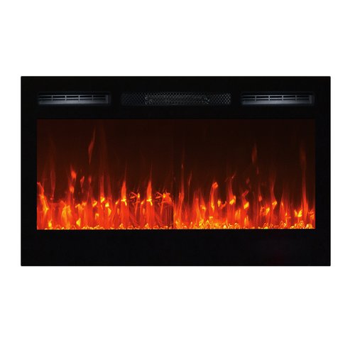 Slagle Wall Mounted Electric Fireplace