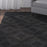 Spafford Black Area Rug 12' x 12' Square