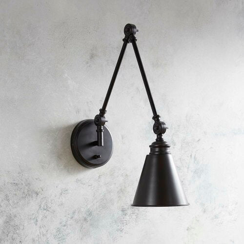 Waucoba 1-Light Swing Arm Lamp