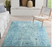 Charleena Light Blue Area Rug - Size: Rectangle 8' x 11'