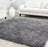 Anna Hand-Tufted/Hand-Hooked Charcoal Area Rug - Size: Square 7'