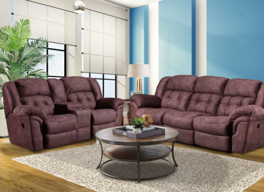 Washington Chocolate Reclining Sofa - @ARFurnitureMart