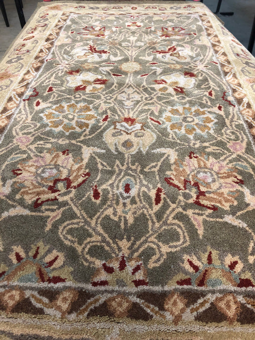 Angus Hand-Hooked Sage/Beige Area Rug