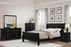 Sleigh Bed, Bedroom Set, Black - @ARFurnitureMart