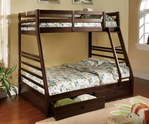 Twin/Full Bunkbed with Drawers - @ARFurnitureMart