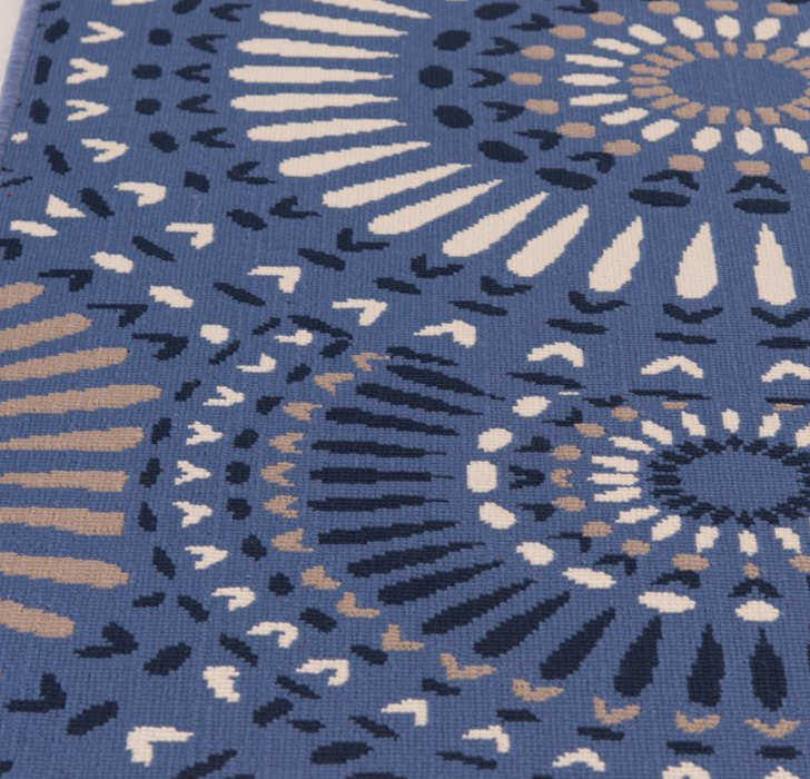 Vedette Blue/Gray Indoor/Outdoor Area Rug Size: 7'10" x 9'10"