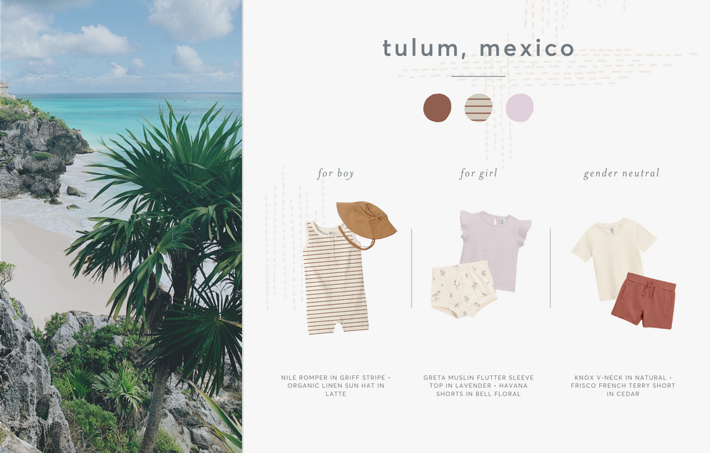 Vacation Ready Styles for Baby & Kids - Tulum