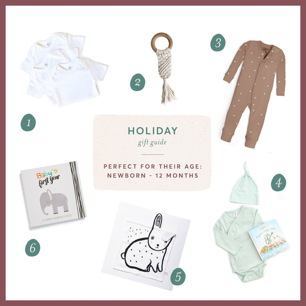 Holiday Gift Guide: Newborn to 12 months