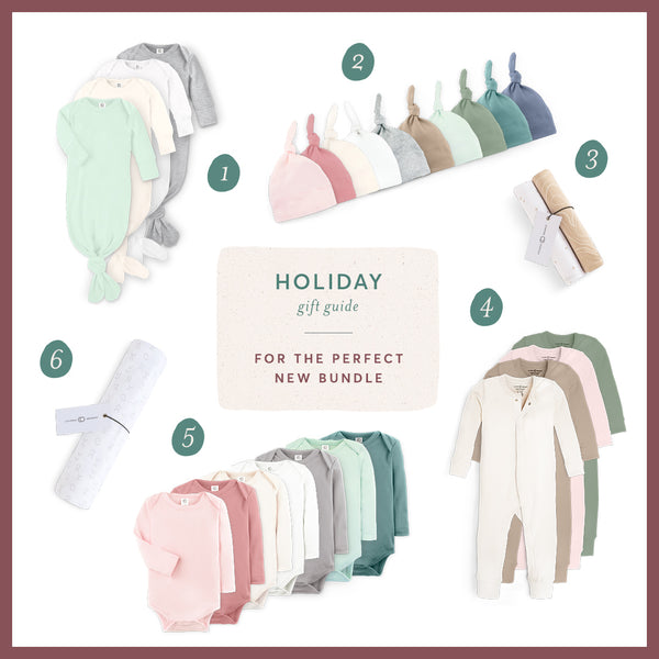 Holiday Gift Guide for Organic Newborn Essentials