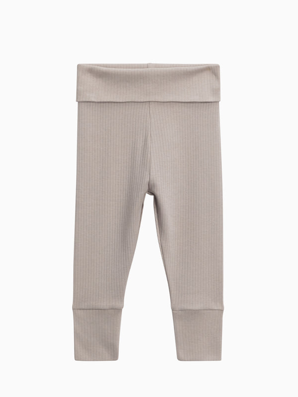 Organic Cotton Baby Ribbed Joggers