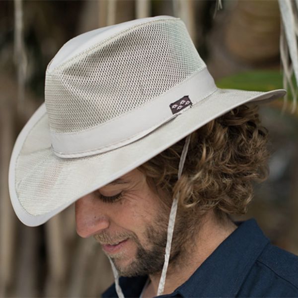 mens tropical straw hats