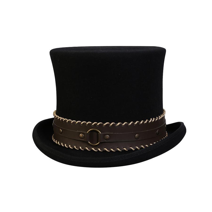 Verwonderlijk The Grinder Steampunk Top Hat | Conner Hats PZ-06