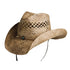 Sadie Western Shapeable Raffia Hat