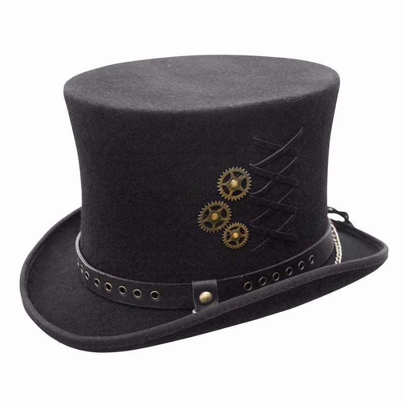gold top hat