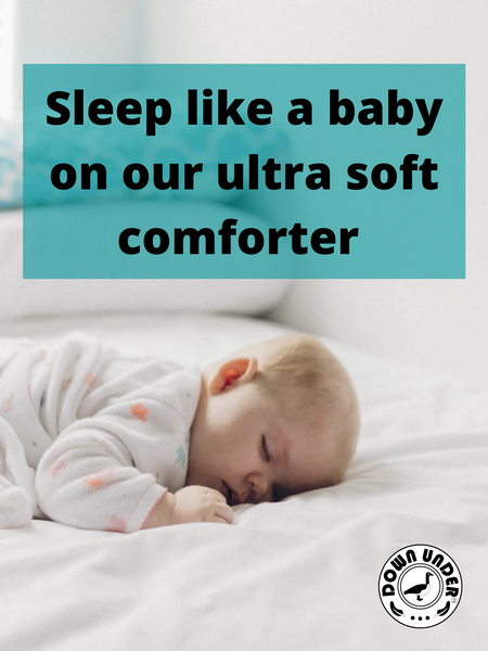 Sleep like a baby Down Under Duvet Comforter