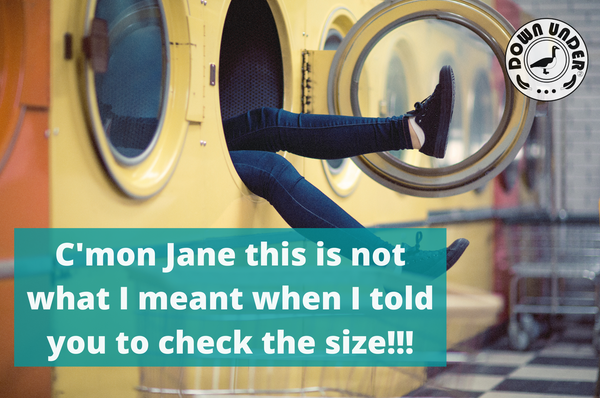 Check size of washing machine