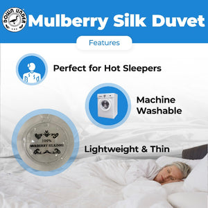 down under silk duvet