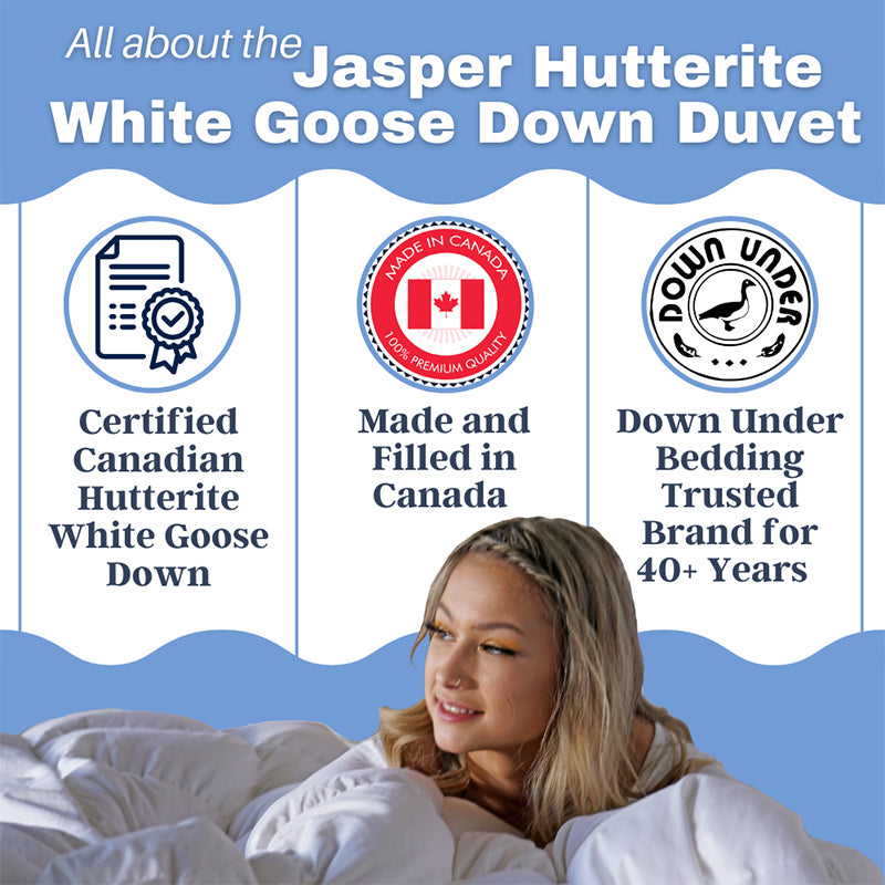 hutterite goose down duvet