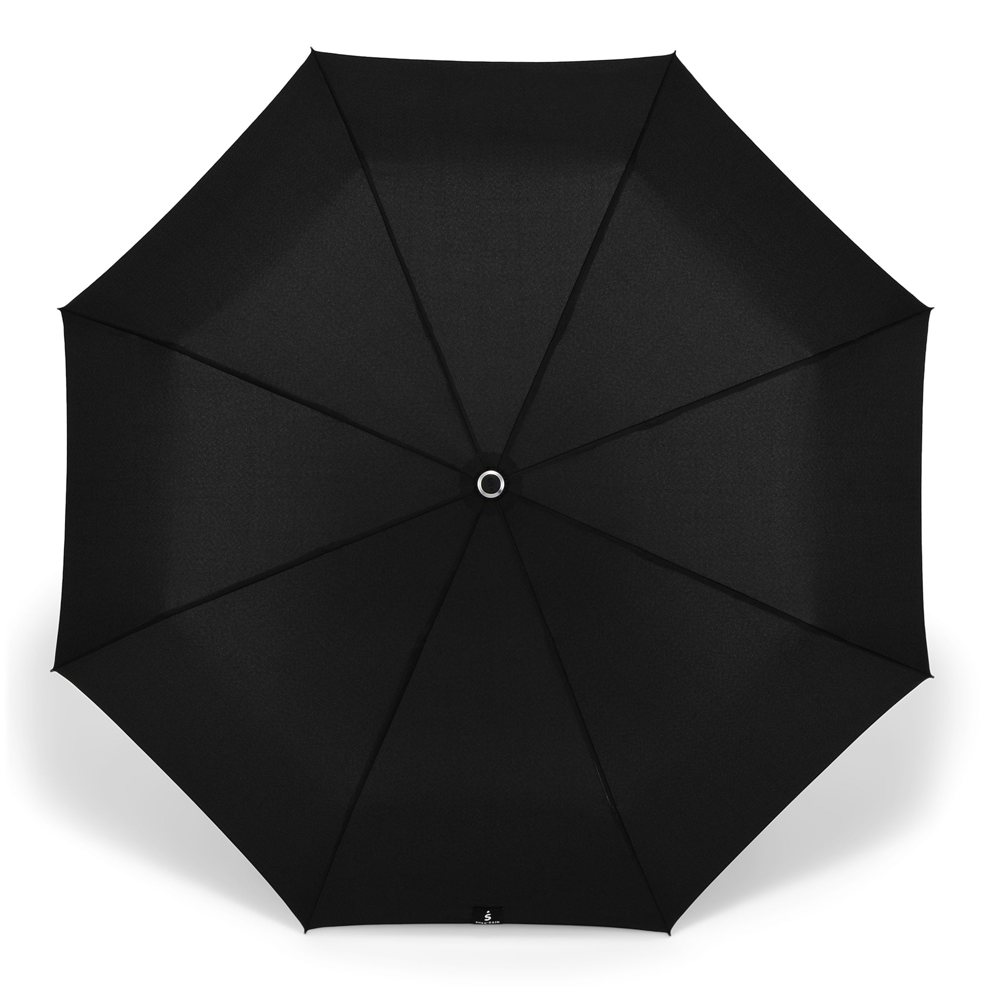 Auto Open Auto Close Jumbo Compact Umbrella in Black - 2469