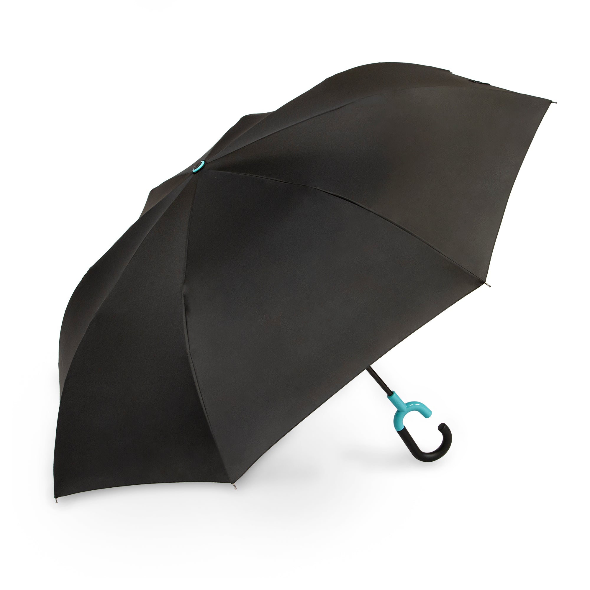 Reverse Closing Stick Umbrella in Black (top) and Zecora (bottom) - 3274