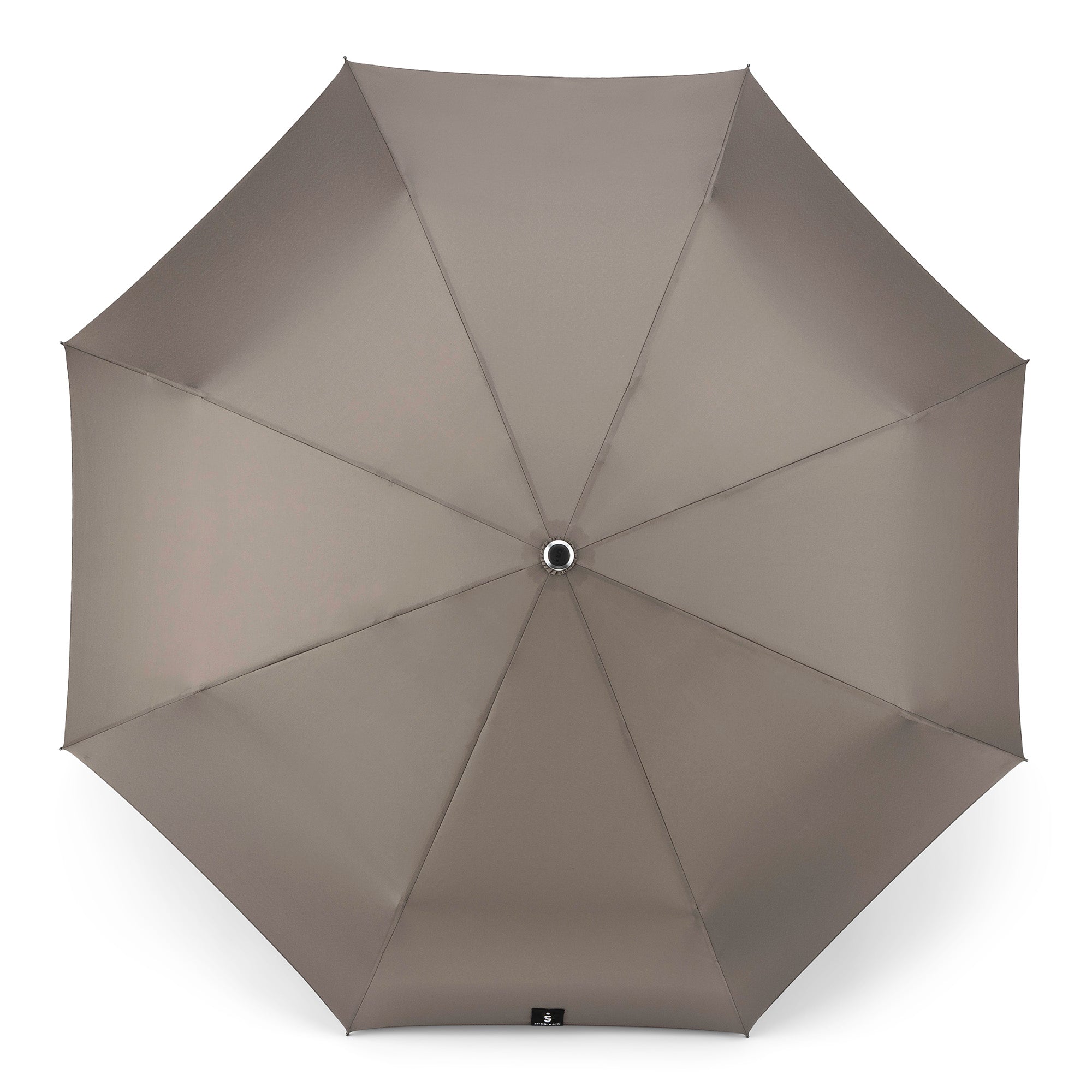 Auto Open Auto Close Compact Umbrella in HEARTH (grey-tan) - 2467 