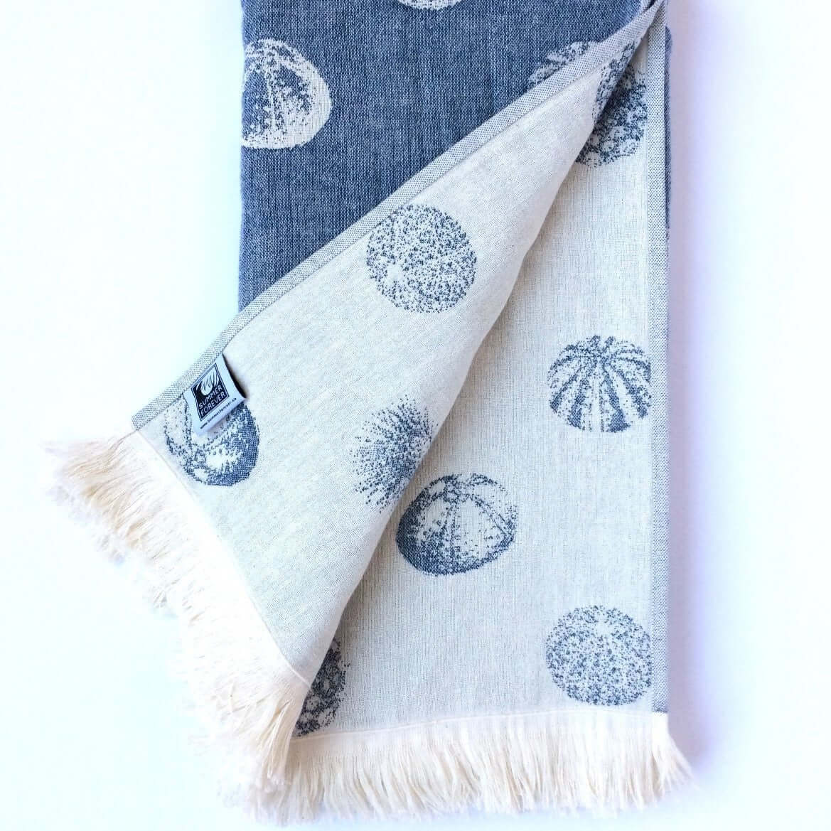 Turkish Beach Towel, Navy Anchors Design Travel, Beach, Bath