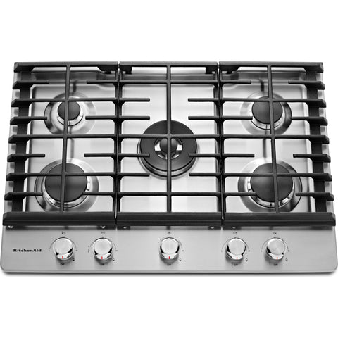 KitchenAid 36 Gas Cooktop (KCGC506JSS) - Stainless Steel