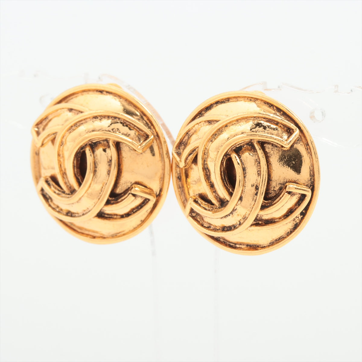 1996 Vintage Chanel Jet ClipOn Earrings  Susan Caplan