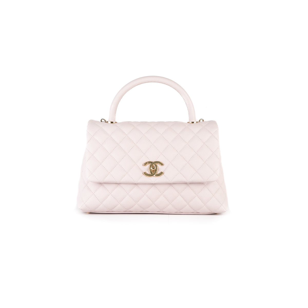 Chanel Coco Handle Medium/Large Lilac - THE PURSE AFFAIR