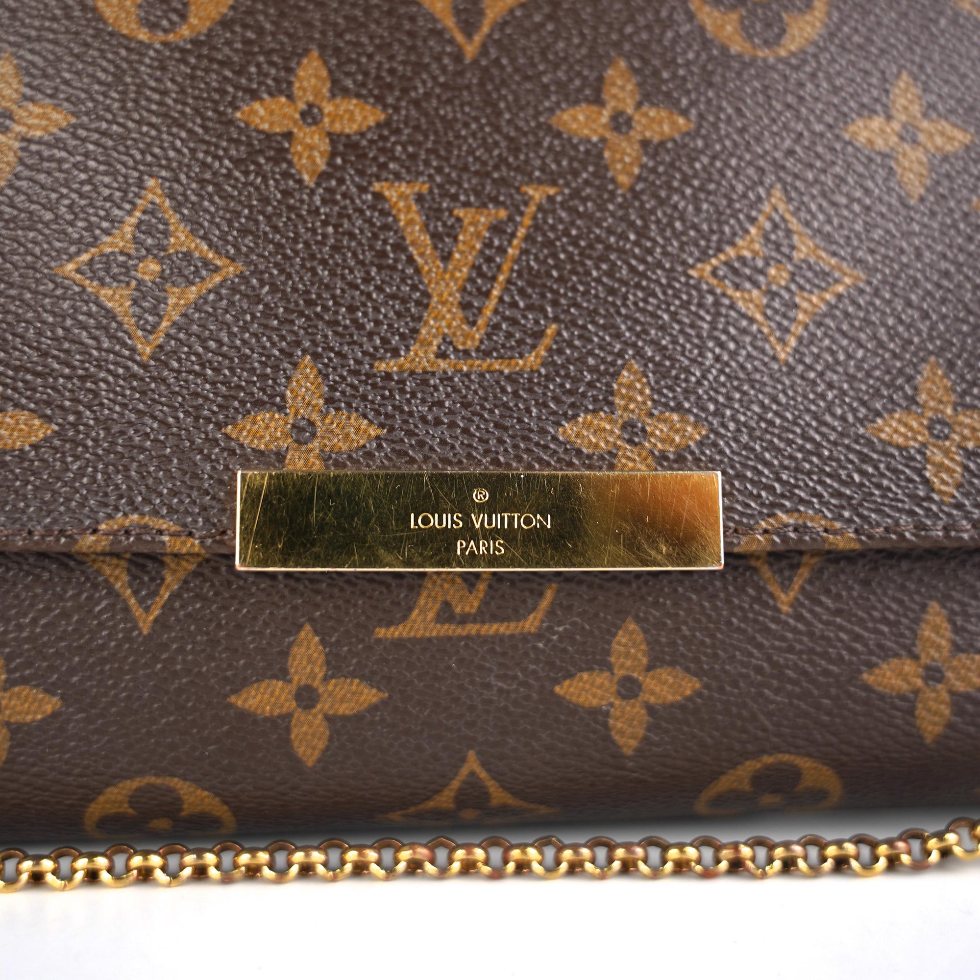 Louis Vuitton Favorite Mm Brown Monogram Canvas Shoulder Bag  MyDesignerly