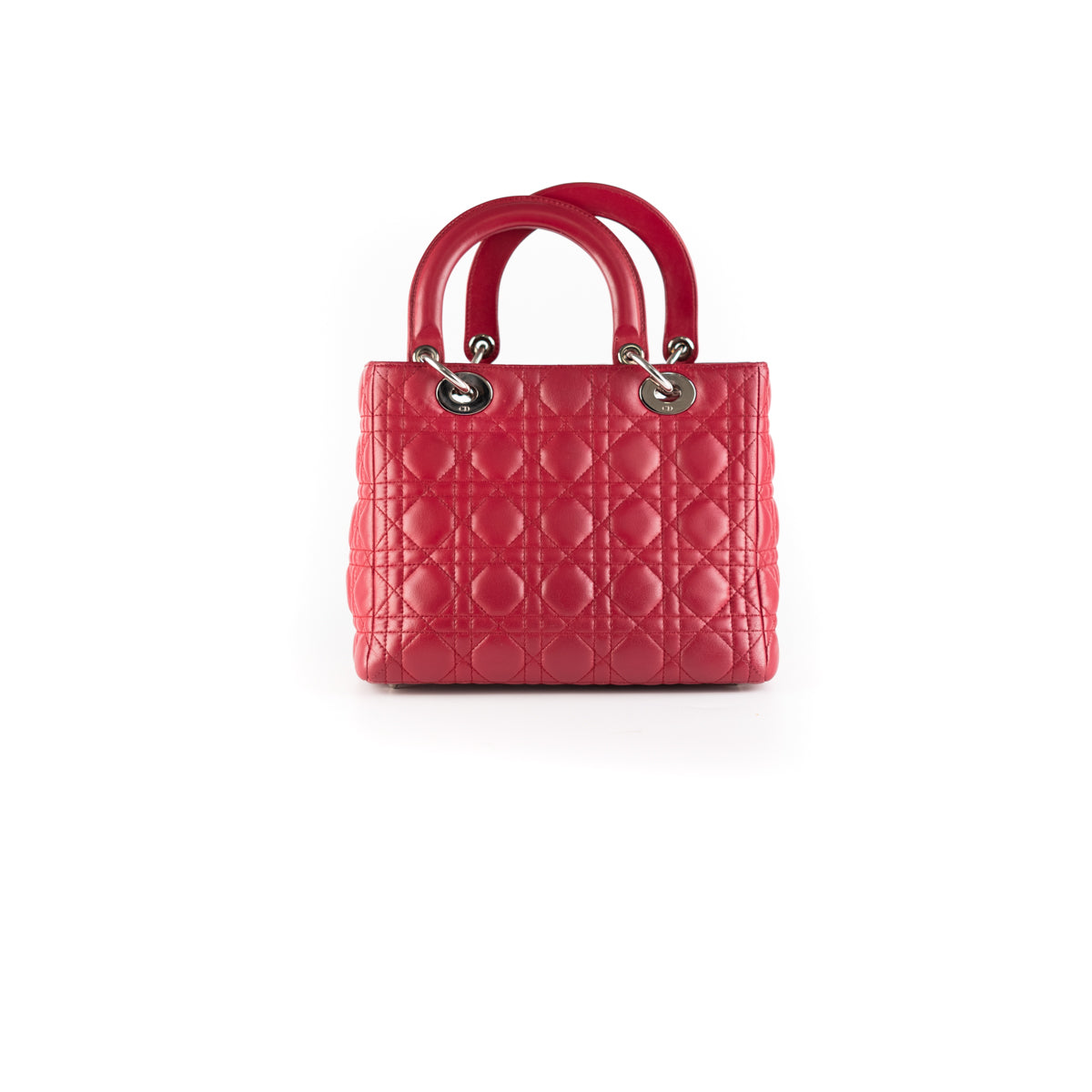 Dior Medium Lady Dior Red  THE PURSE AFFAIR