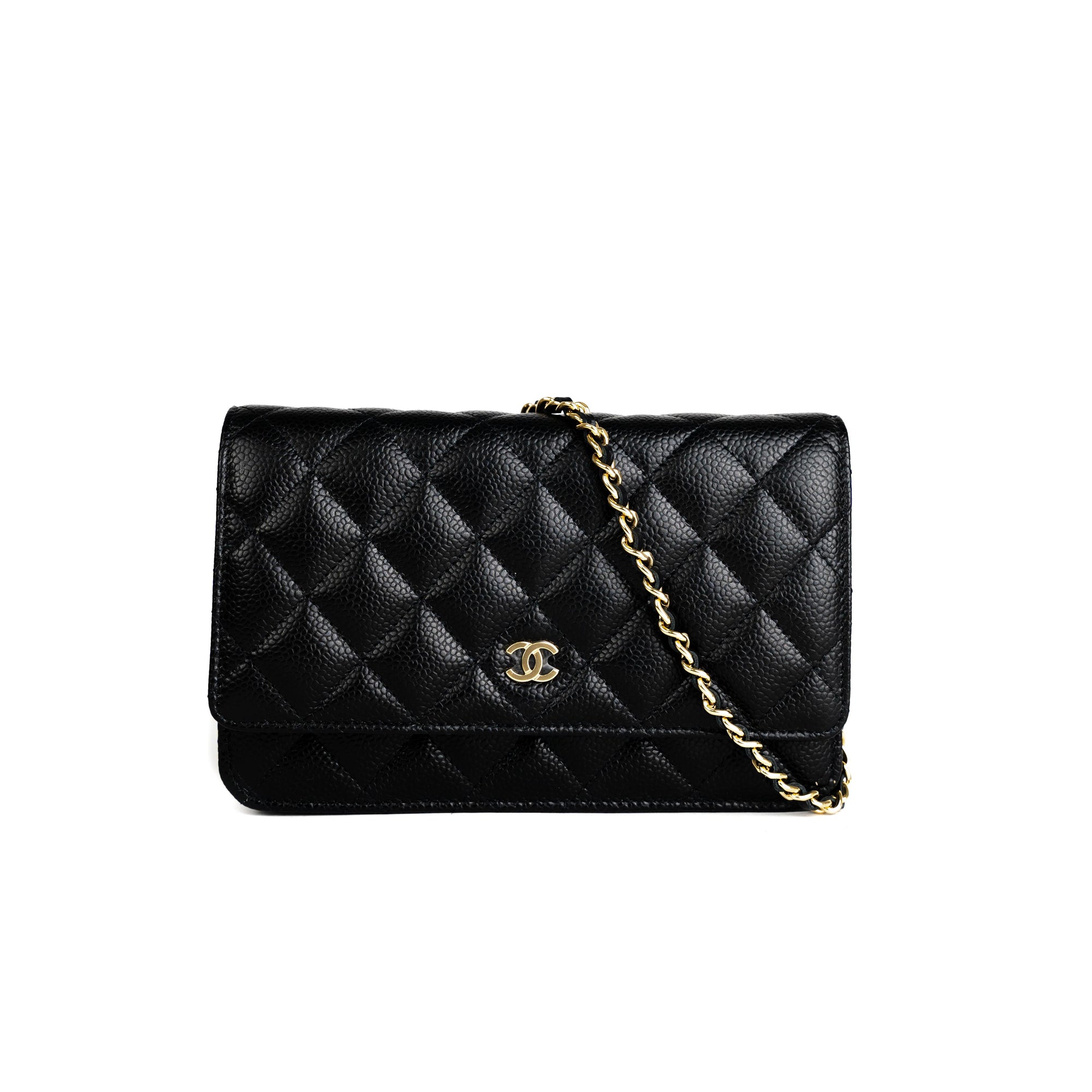 Chanel Wallet On Chain WOC Caviar Black 2022 - THE PURSE AFFAIR