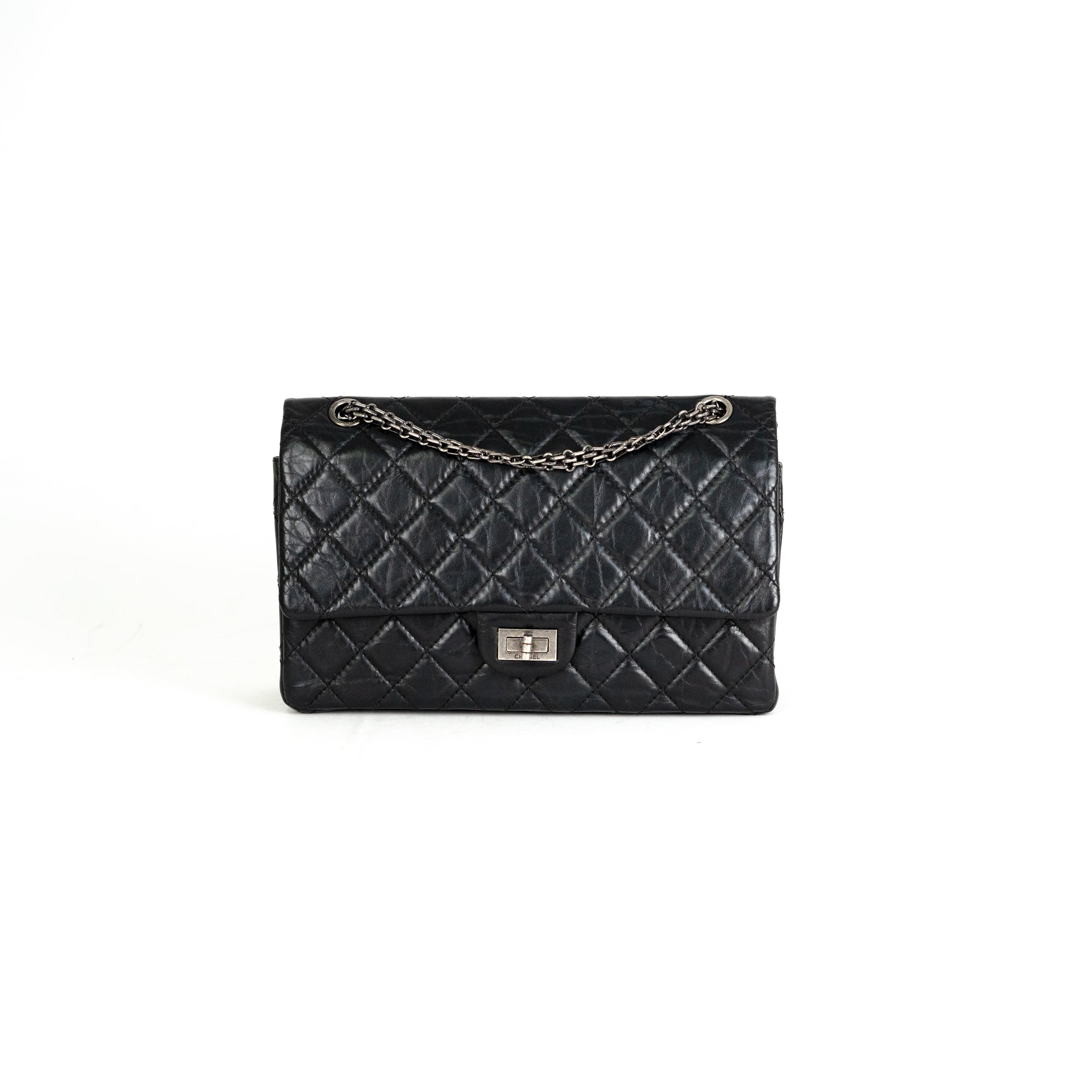 chanel reissue black hardware