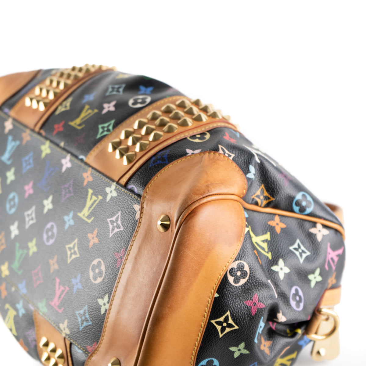 Louis Vuitton multicolor Speedy 30 Hand Bag M92642 LV Auth 29608a