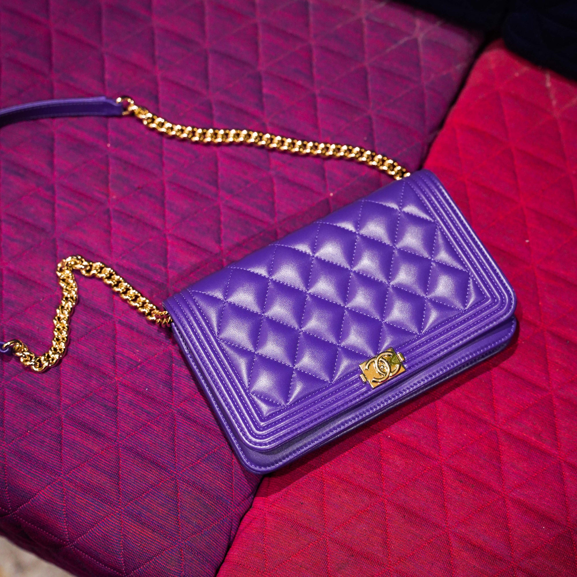 Tổng hợp hơn 69 về chanel wallet purple 
