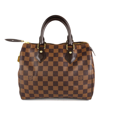 Louis Vuitton Speedy 30 Bandouliere Damier Ebene - THE PURSE AFFAIR