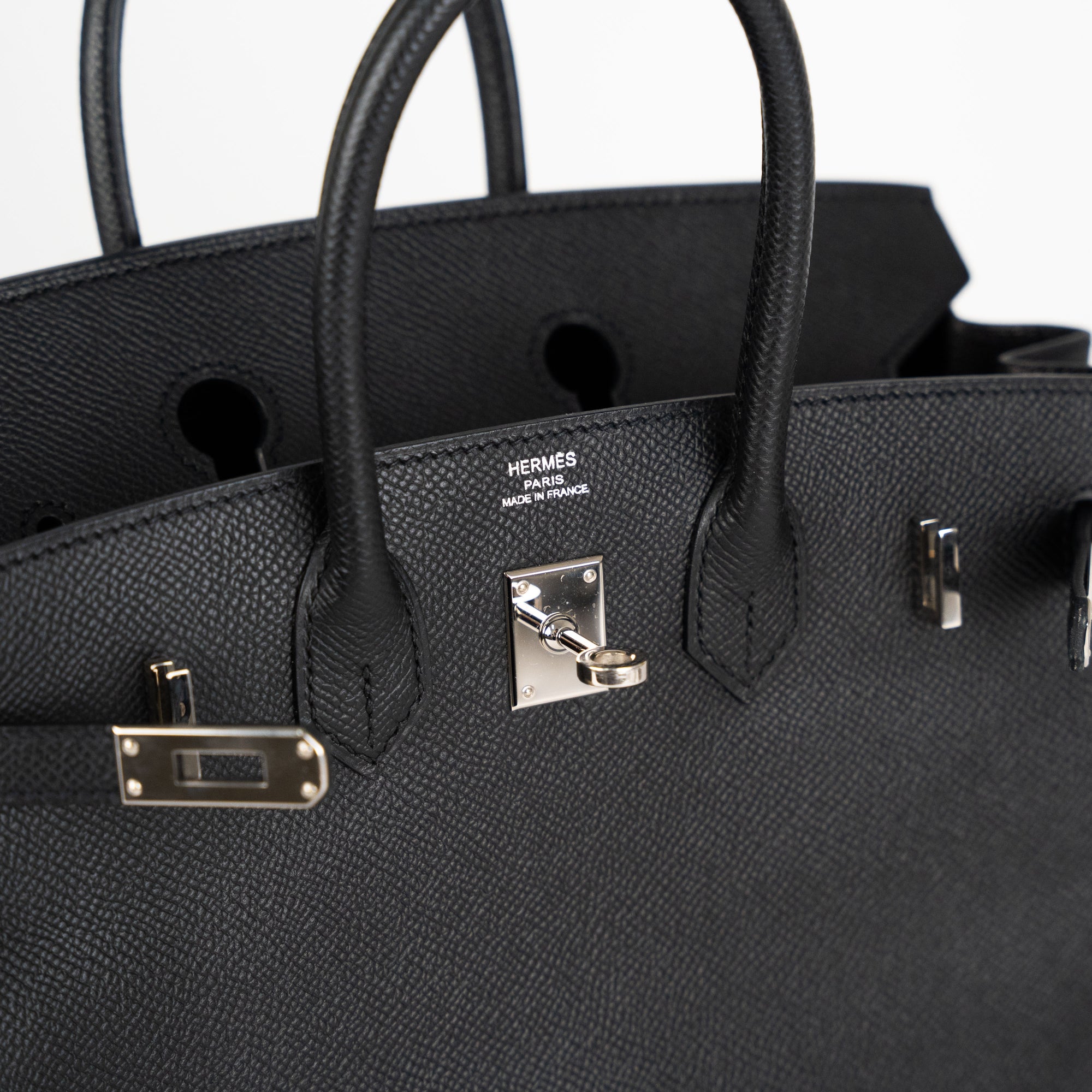 hermes birkin 25 epsom black