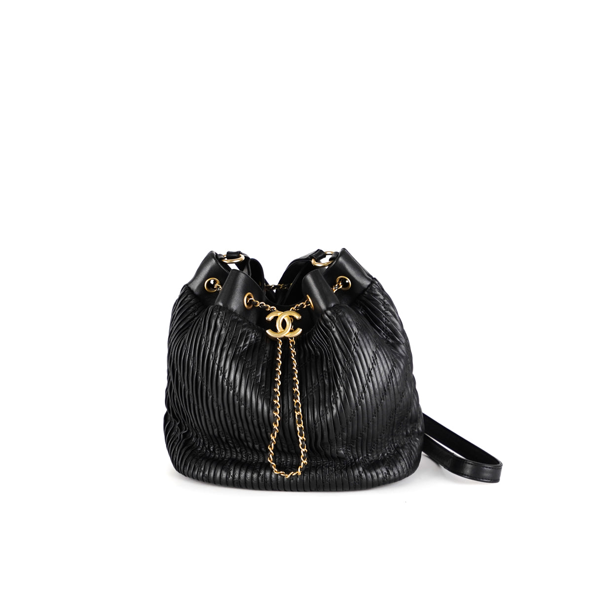 Chanel Bucket Bag Black - THE PURSE AFFAIR