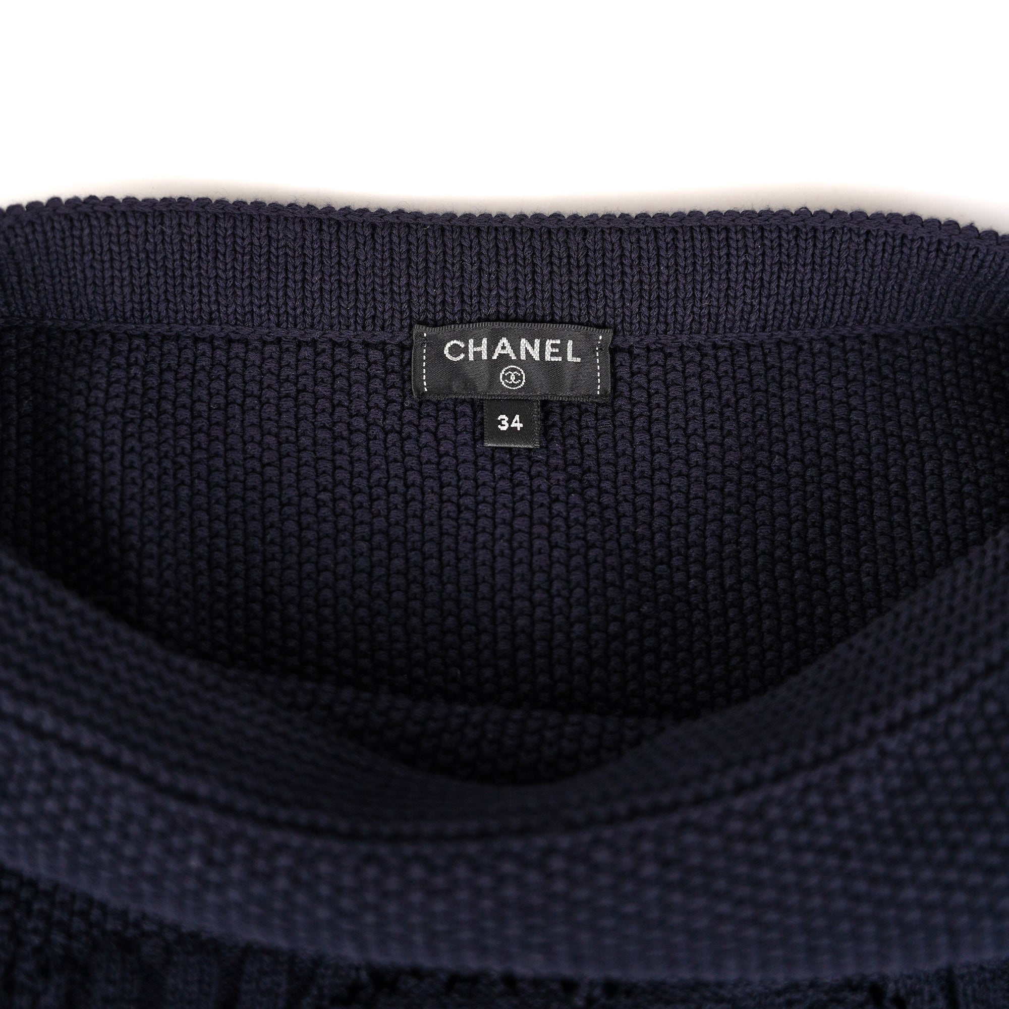 Chanel Pullover Navy 34 - THE PURSE AFFAIR