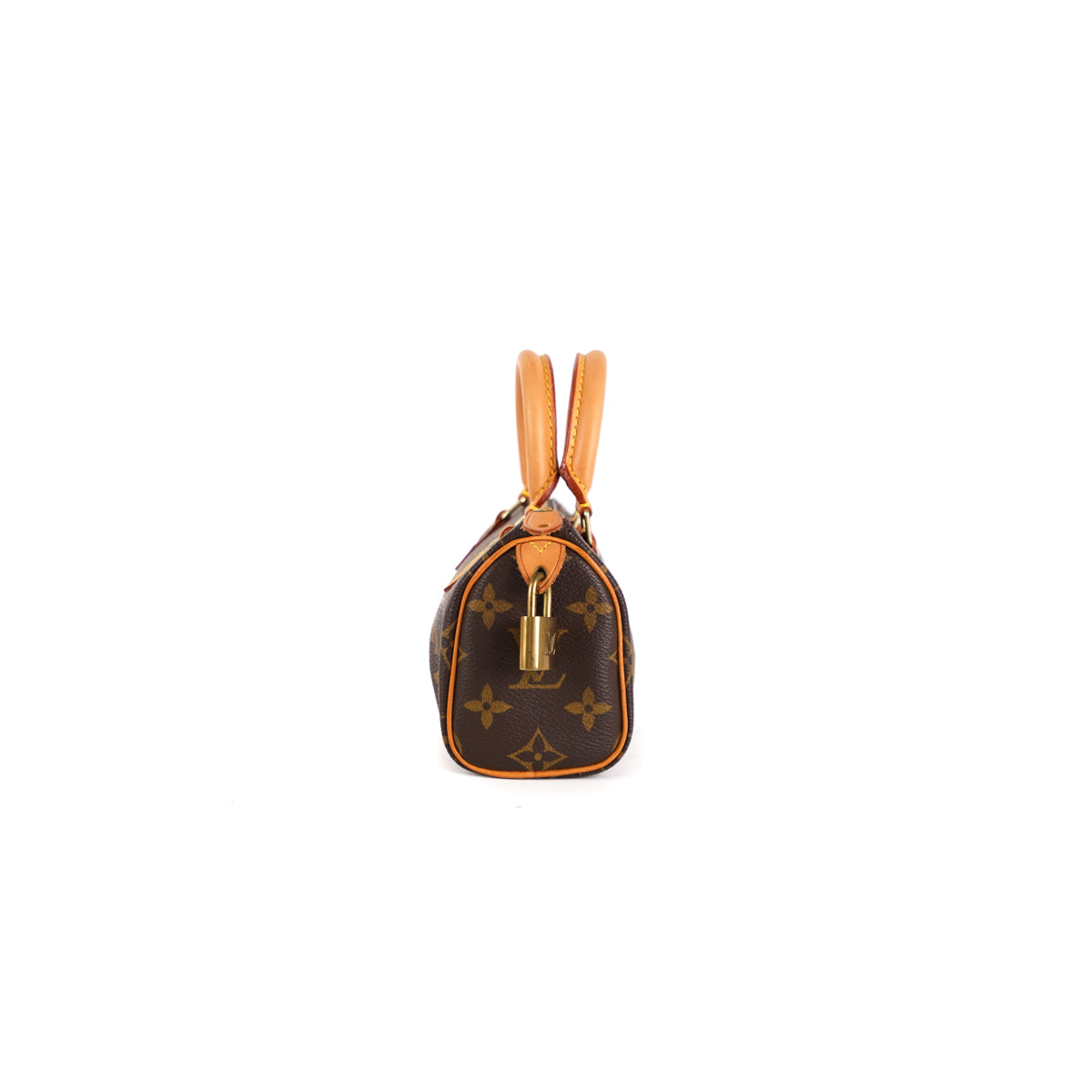 Cloth mini bag Louis Vuitton Brown in Cloth - 21327994